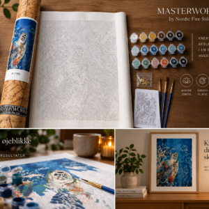 Paint by Numbers – Lykkepose - Få 10 forskellige motiver - 10 ruller
